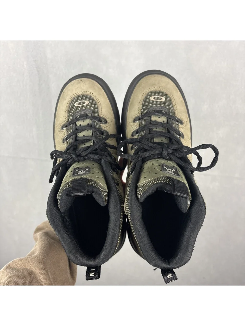Oakley Software Nail Boots Men’s 8 Crossbones Hiking Outdoors Gorpcore Y2K